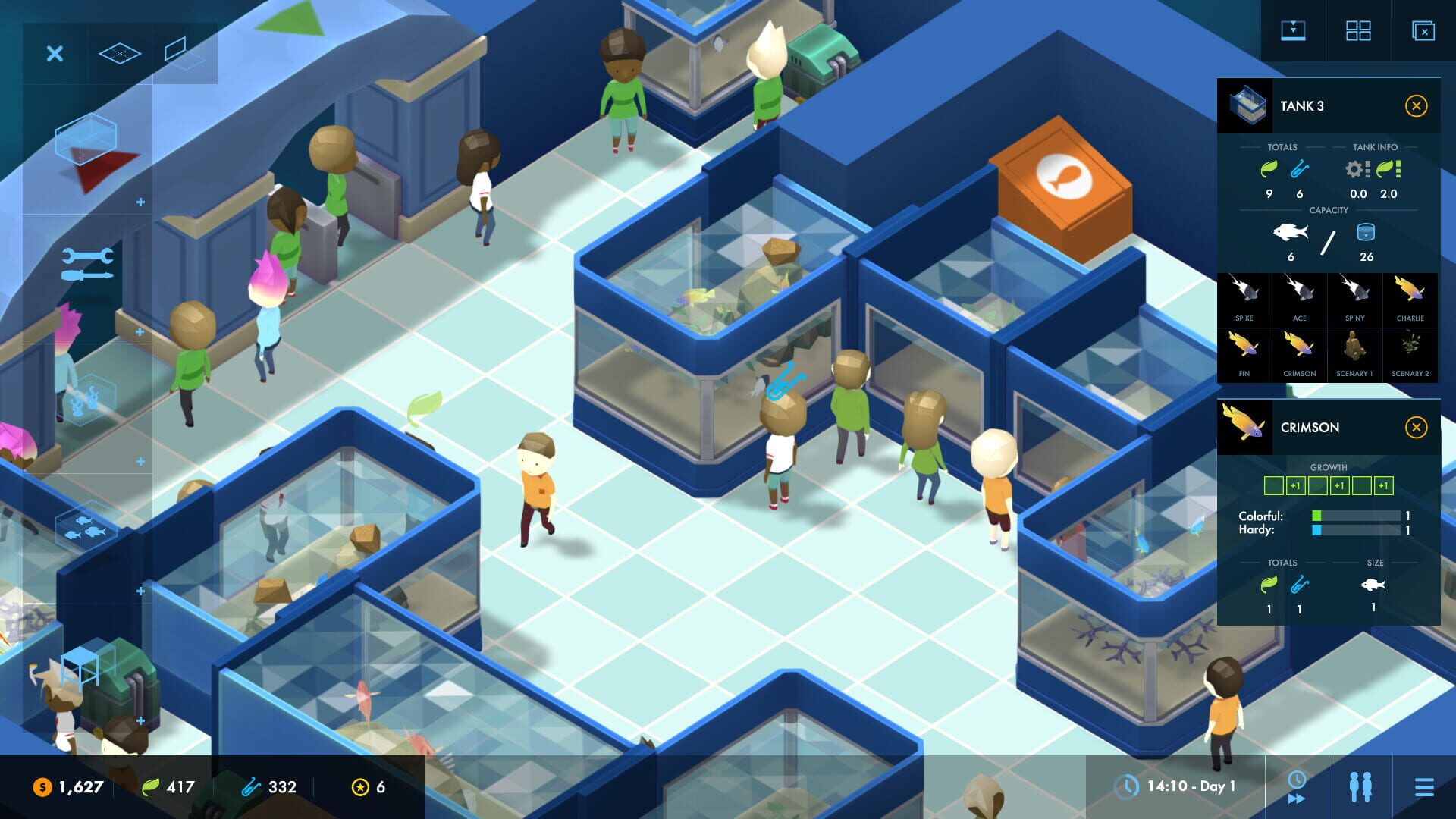 Screenshot for Megaquarium