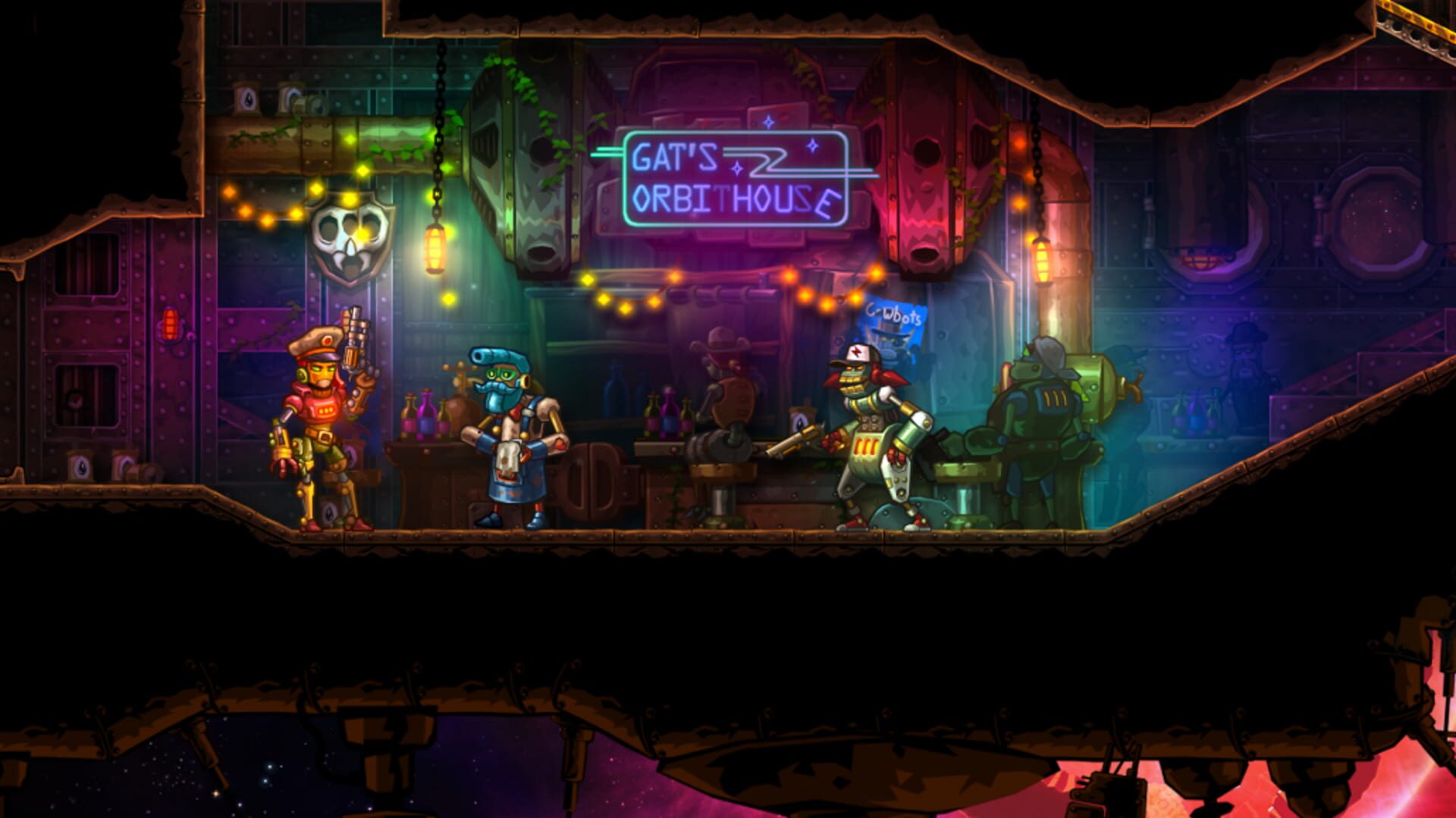 Screenshot for SteamWorld Heist