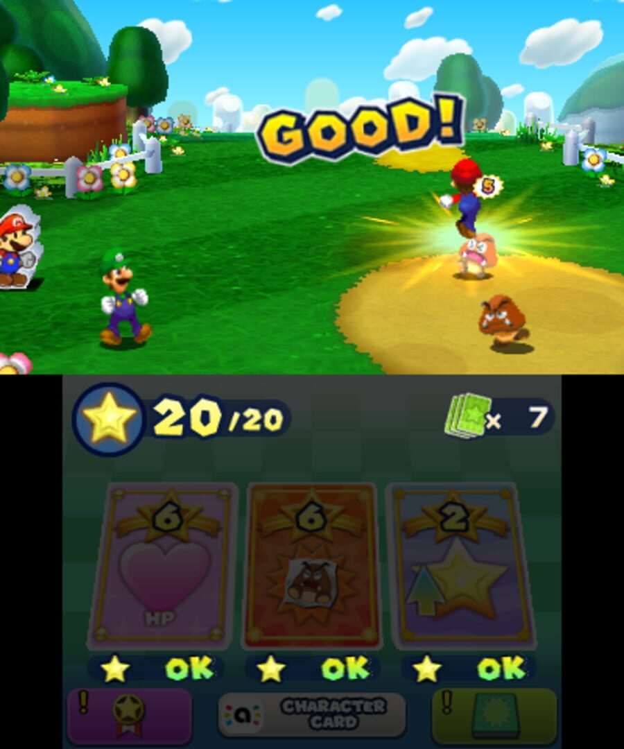 Screenshot for Mario & Luigi: Paper Jam