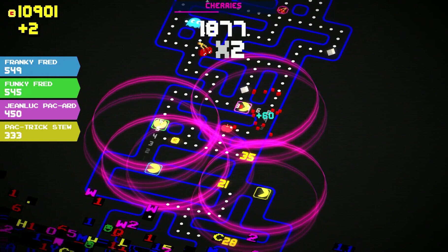 Screenshot for Pac-Man 256