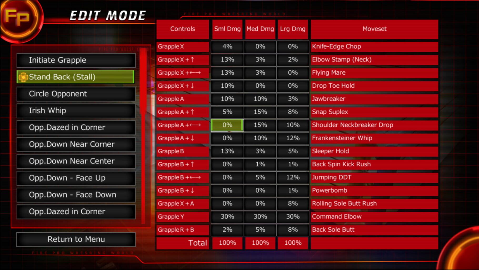 Screenshot for Fire Pro Wrestling World
