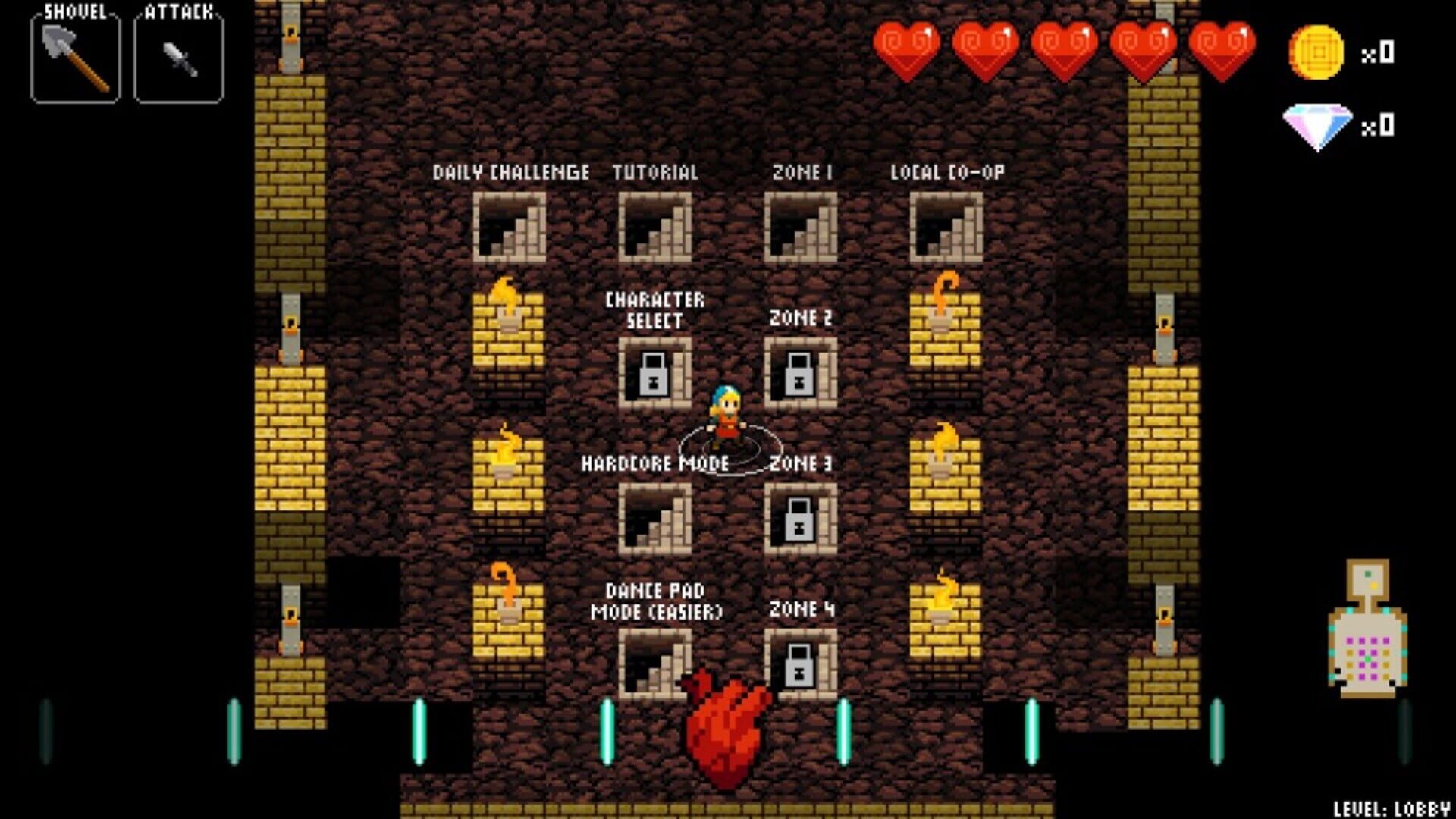 Screenshot for Crypt of the NecroDancer