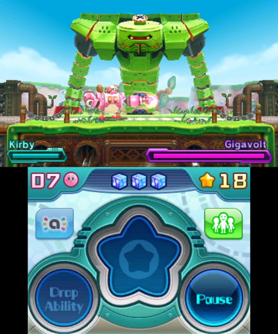 Screenshot for Kirby: Planet Robobot