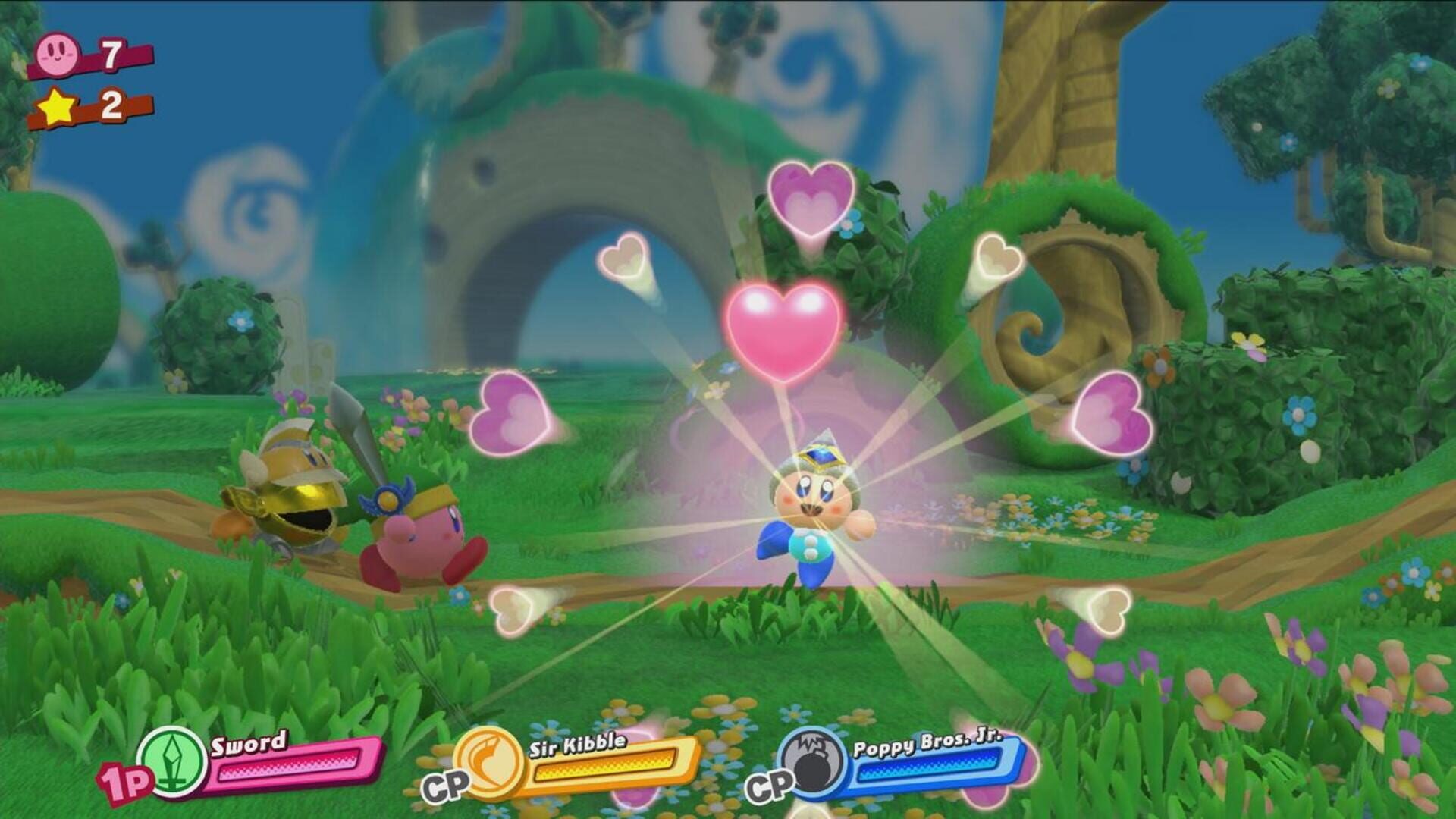 Screenshot for Kirby Star Allies