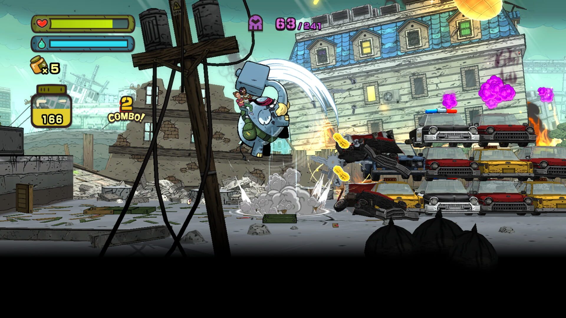 Screenshot for Tembo the Badass Elephant