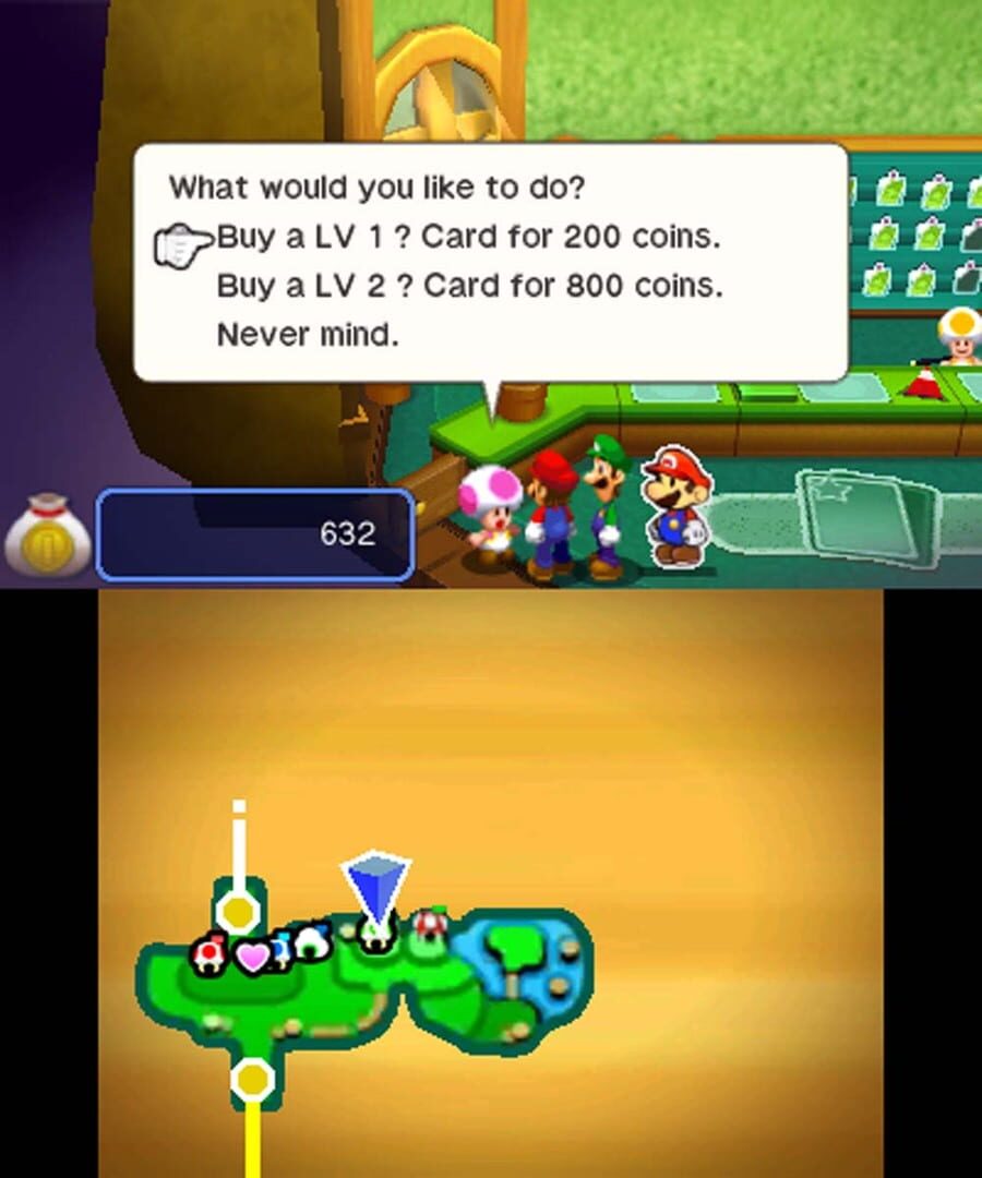 Screenshot for Mario & Luigi: Paper Jam