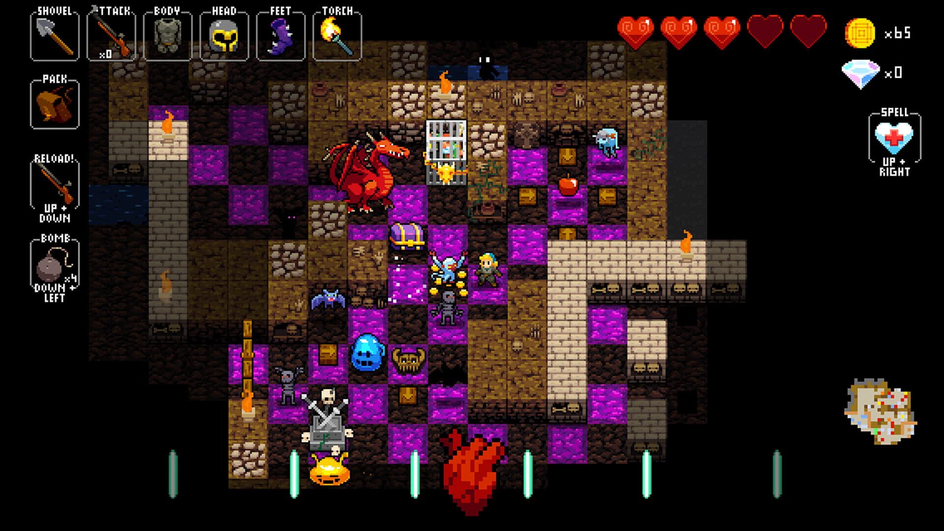 Screenshot for Crypt of the NecroDancer