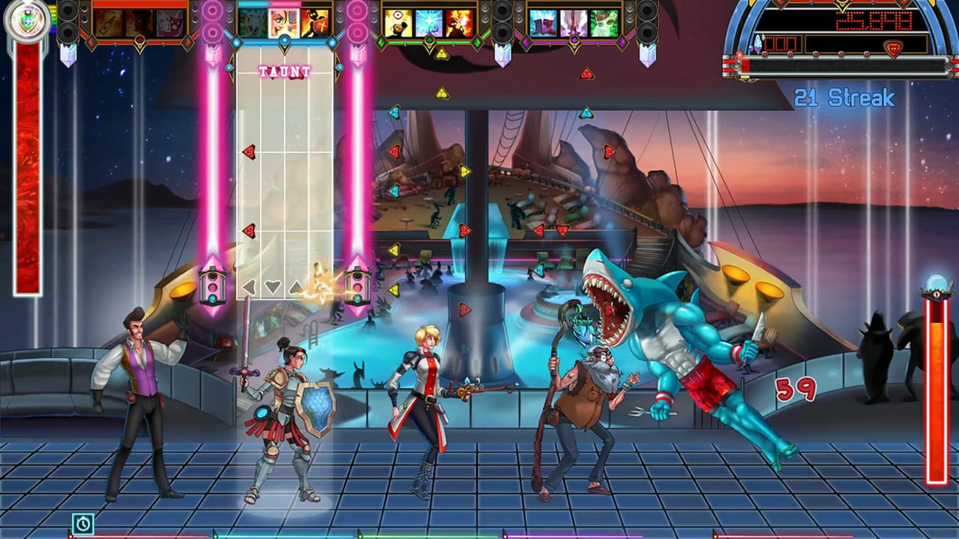 Screenshot for The Metronomicon: Slay the Dance Floor