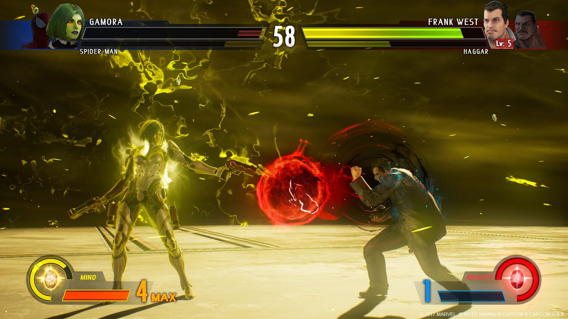 Screenshot for Marvel vs. Capcom: Infinite