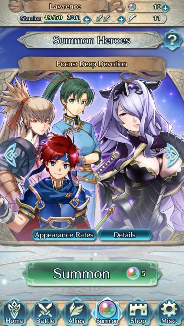 Screenshot for Fire Emblem Heroes