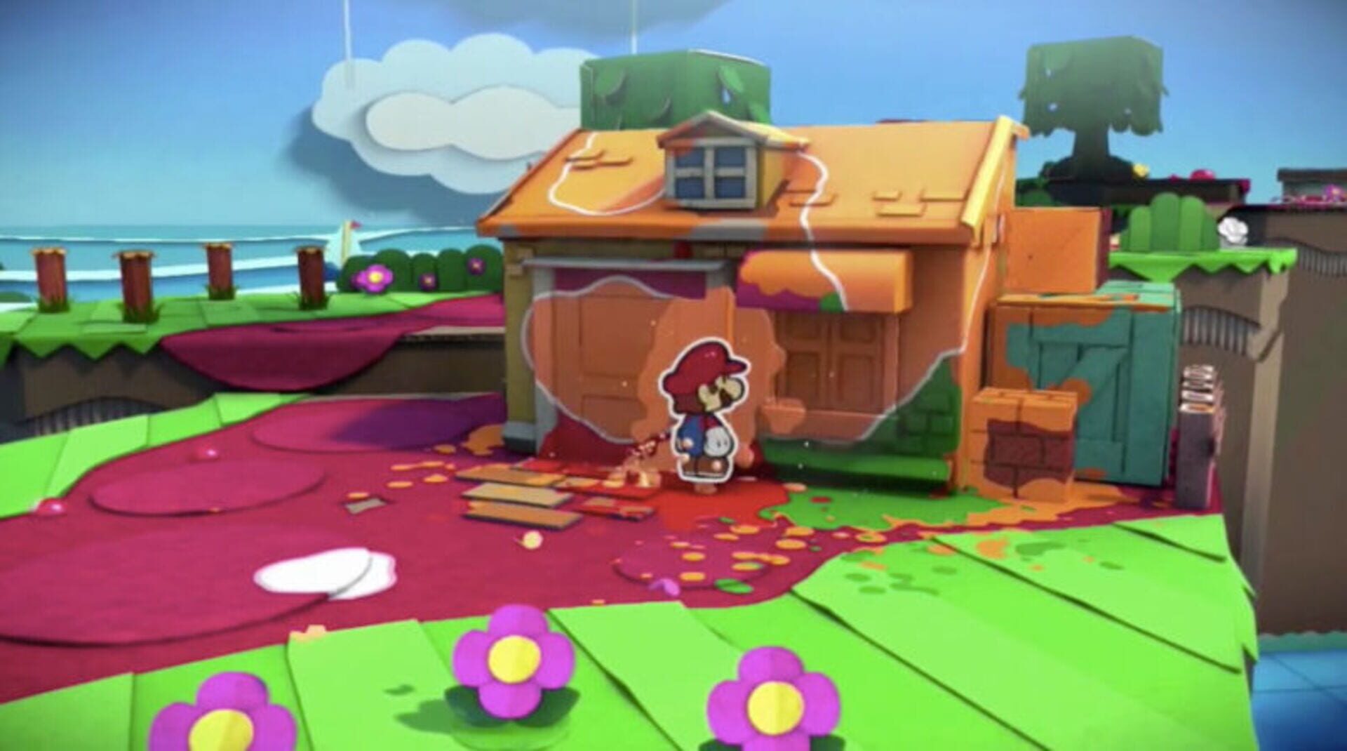 Screenshot for Paper Mario: Color Splash