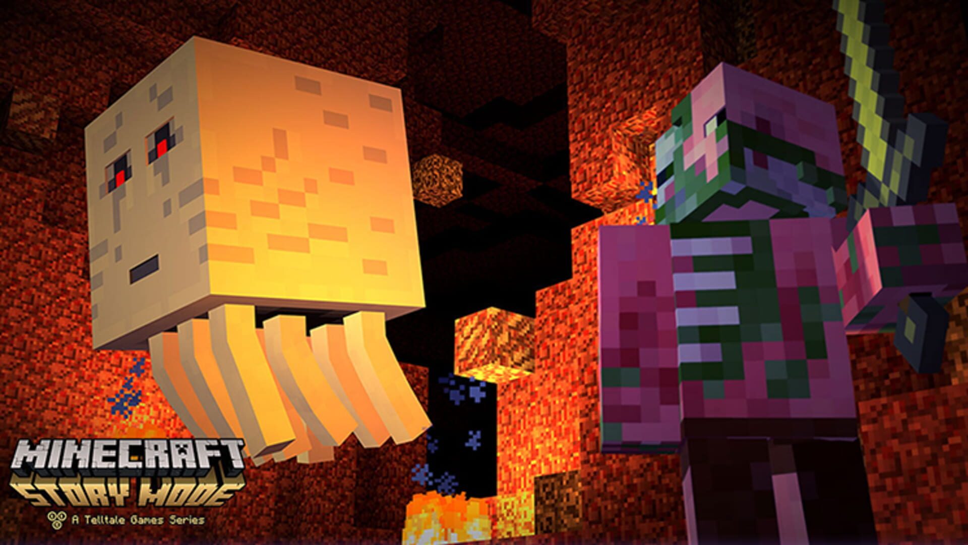 Screenshot for Minecraft: Story Mode - Episode 1: The Order of the Stone