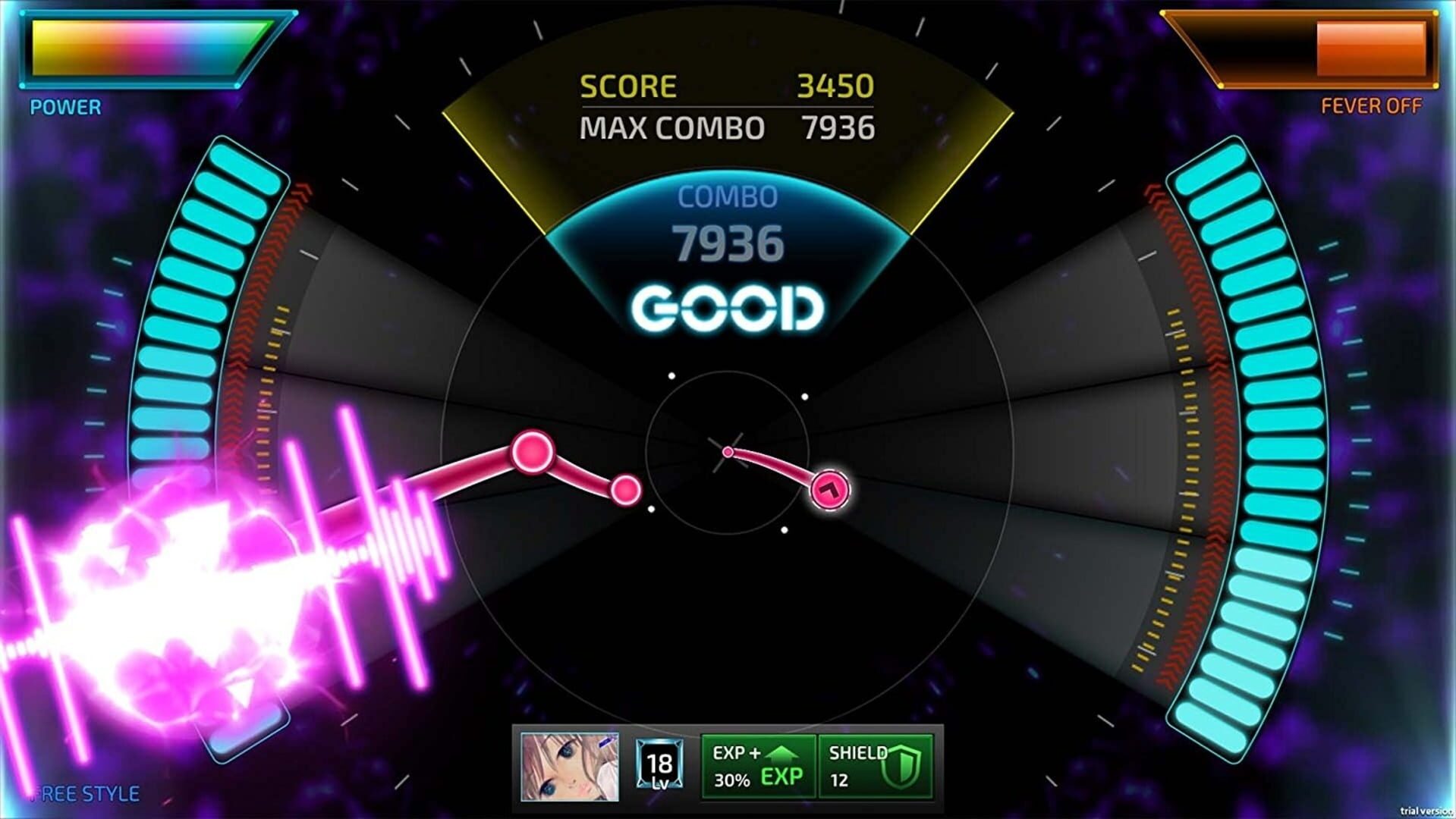 Screenshot for Superbeat: Xonic