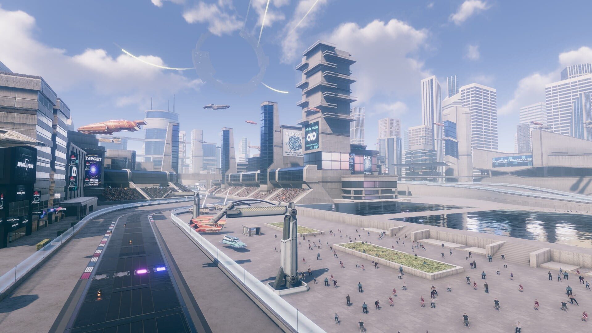 Screenshot for V-Racer Hoverbike