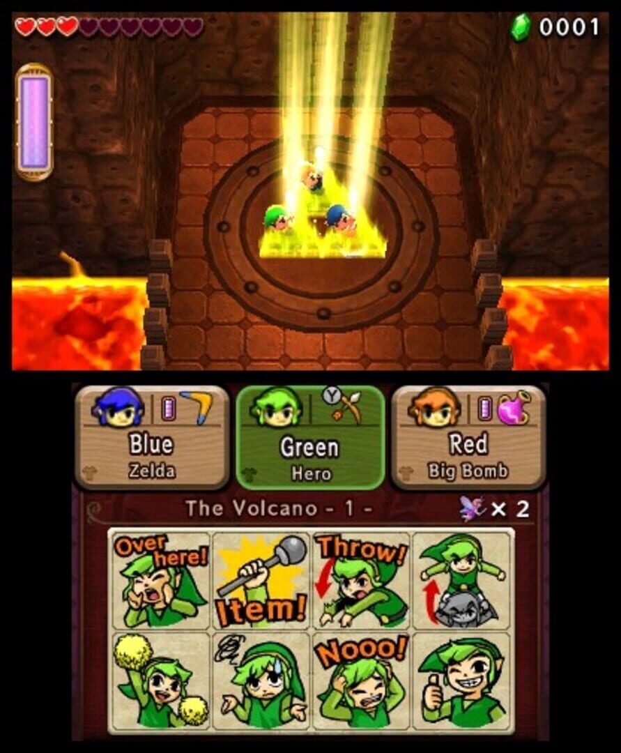 Screenshot for The Legend of Zelda: Tri Force Heroes