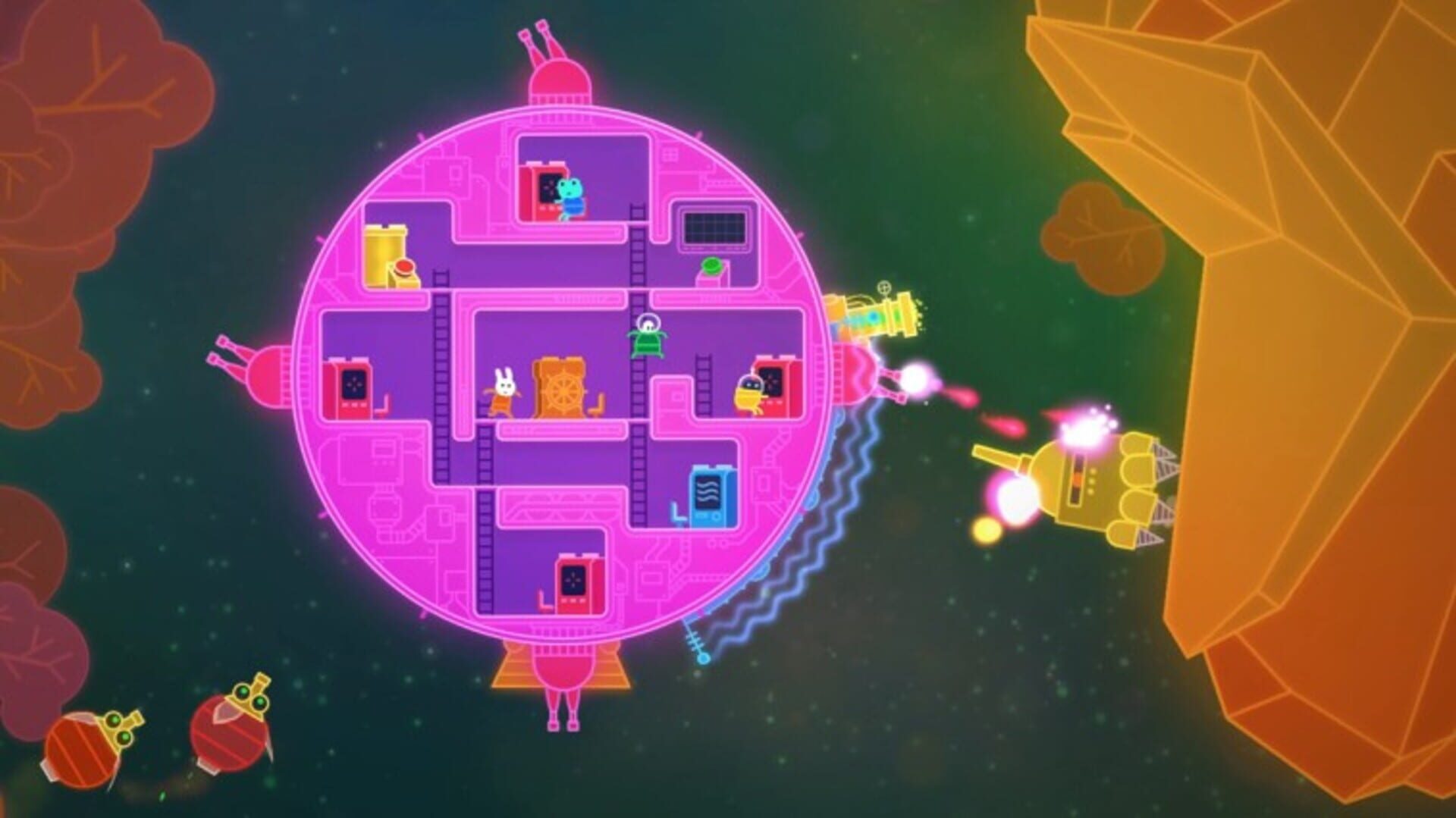 Screenshot for Lovers in a Dangerous Spacetime