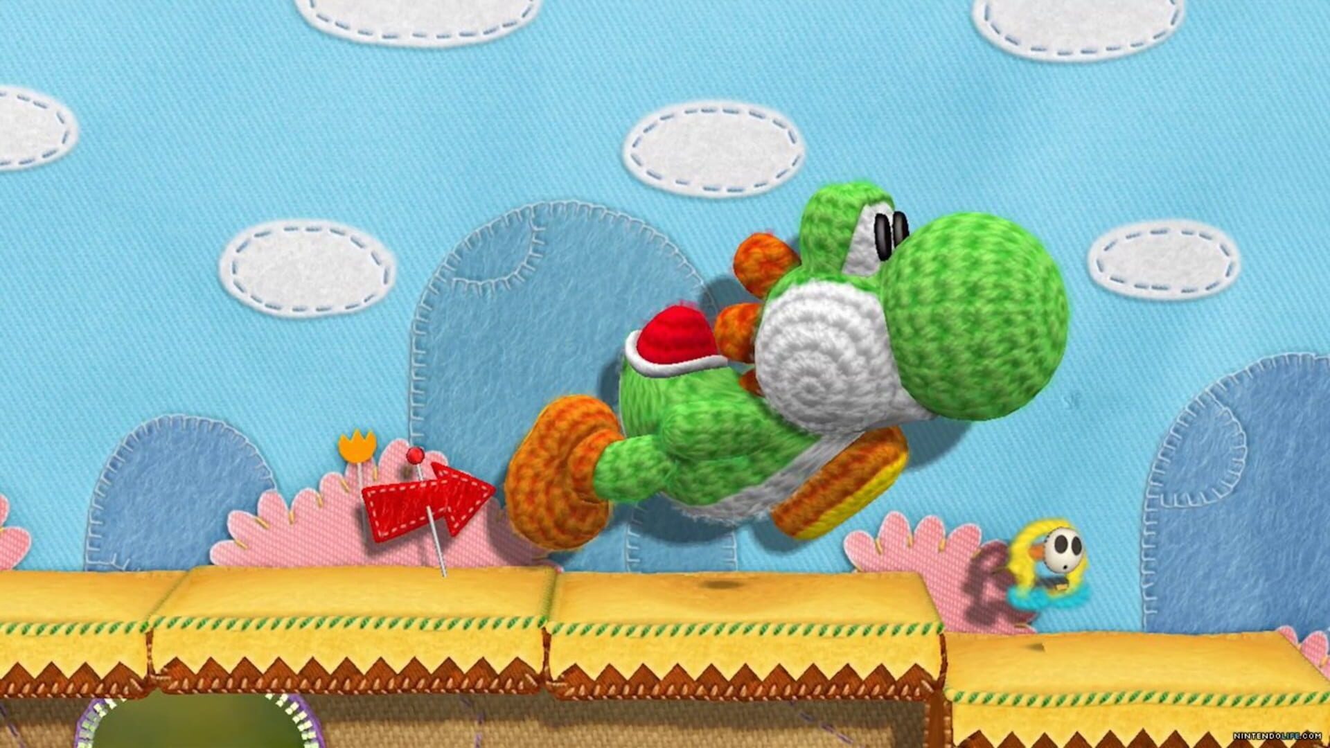 Screenshot for Yoshi's Woolly World