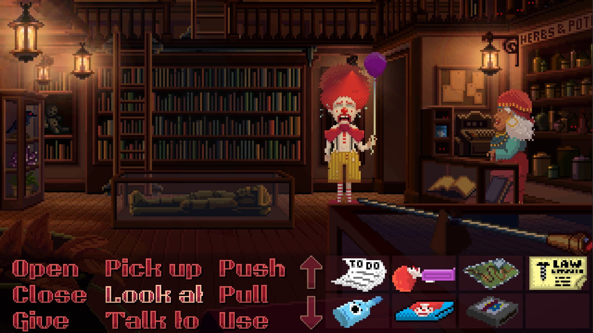 Screenshot for Thimbleweed Park