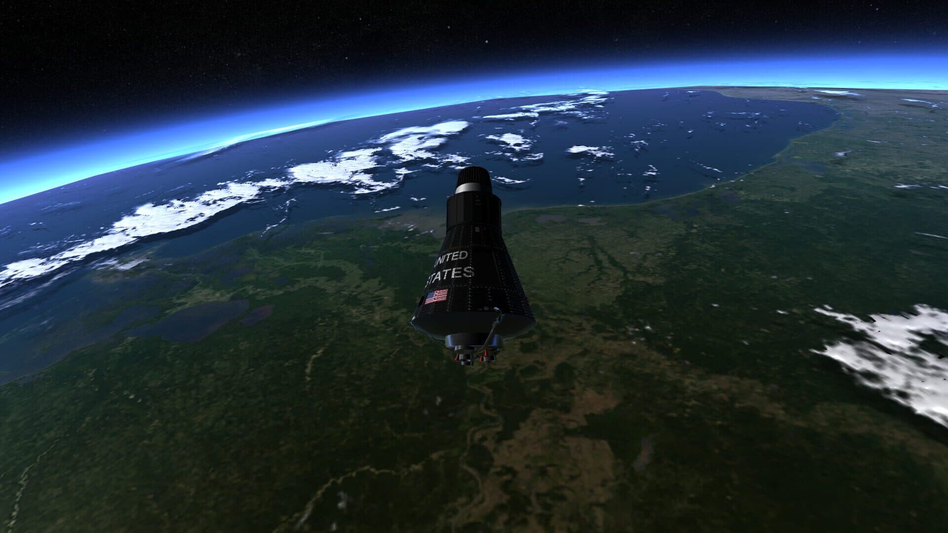 Screenshot for Reentry: A Space Flight Simulator