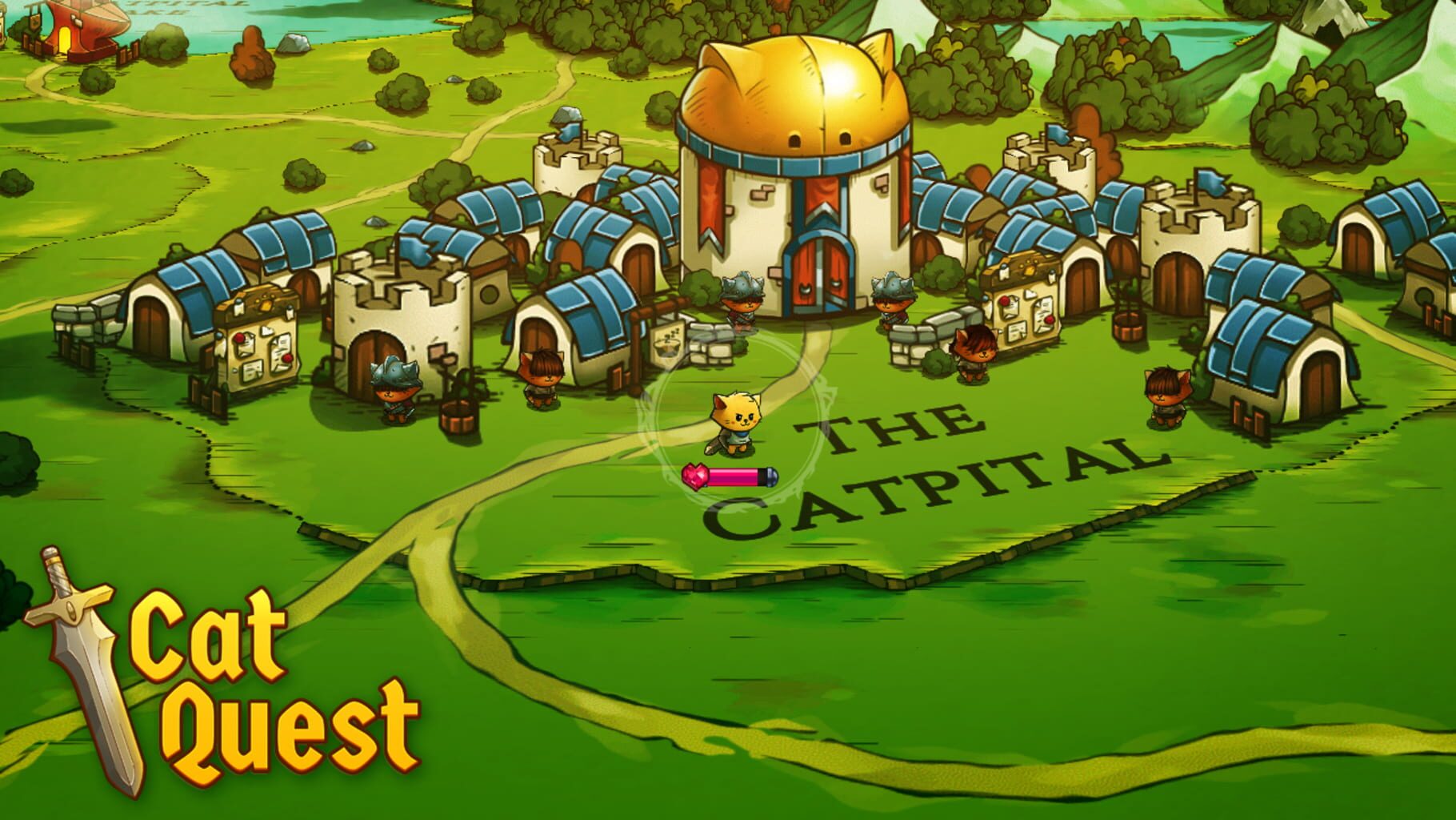 Screenshot for Cat Quest
