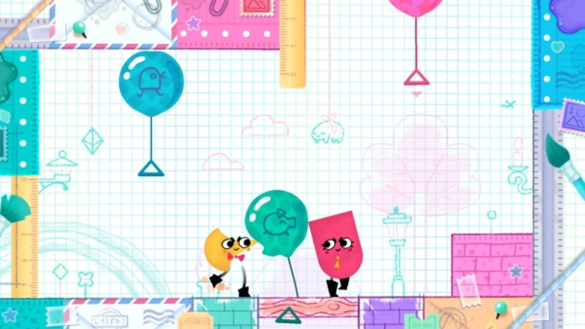 Screenshot for Snipperclips: Cut It Out, Together!