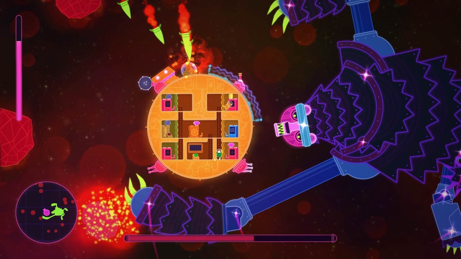 Screenshot for Lovers in a Dangerous Spacetime