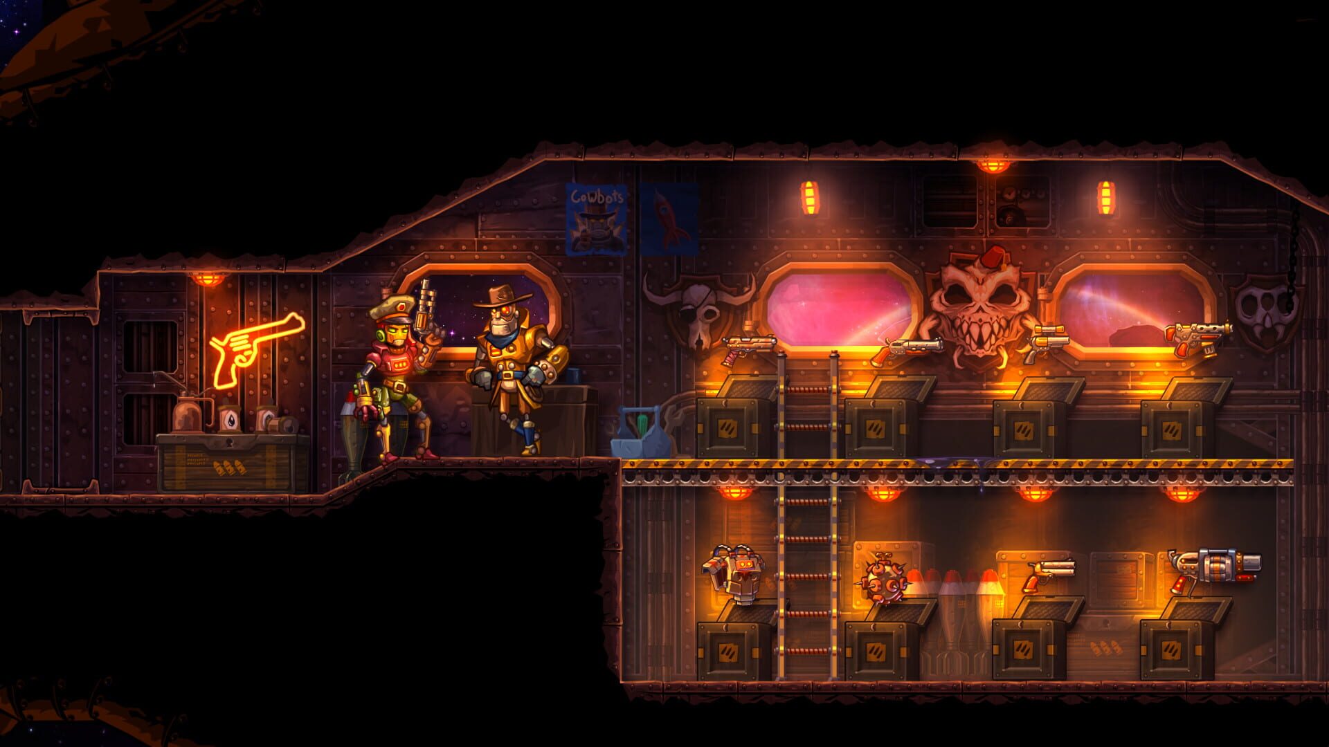 Screenshot for SteamWorld Heist