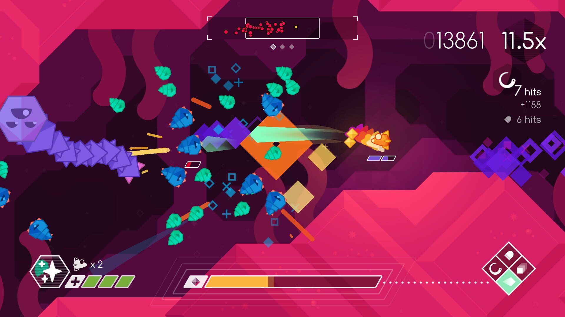 Screenshot for Graceful Explosion Machine