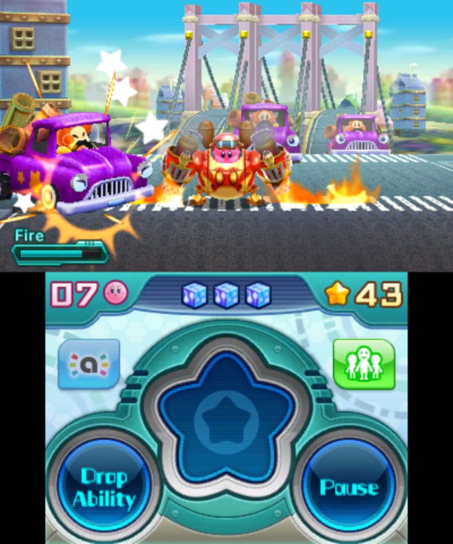 Screenshot for Kirby: Planet Robobot