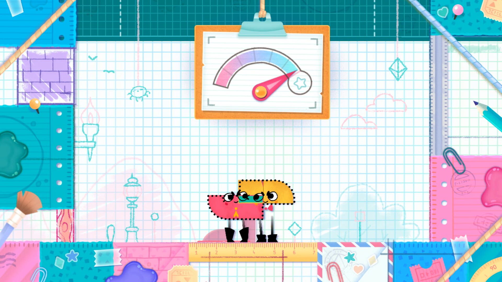 Screenshot for Snipperclips: Cut It Out, Together!