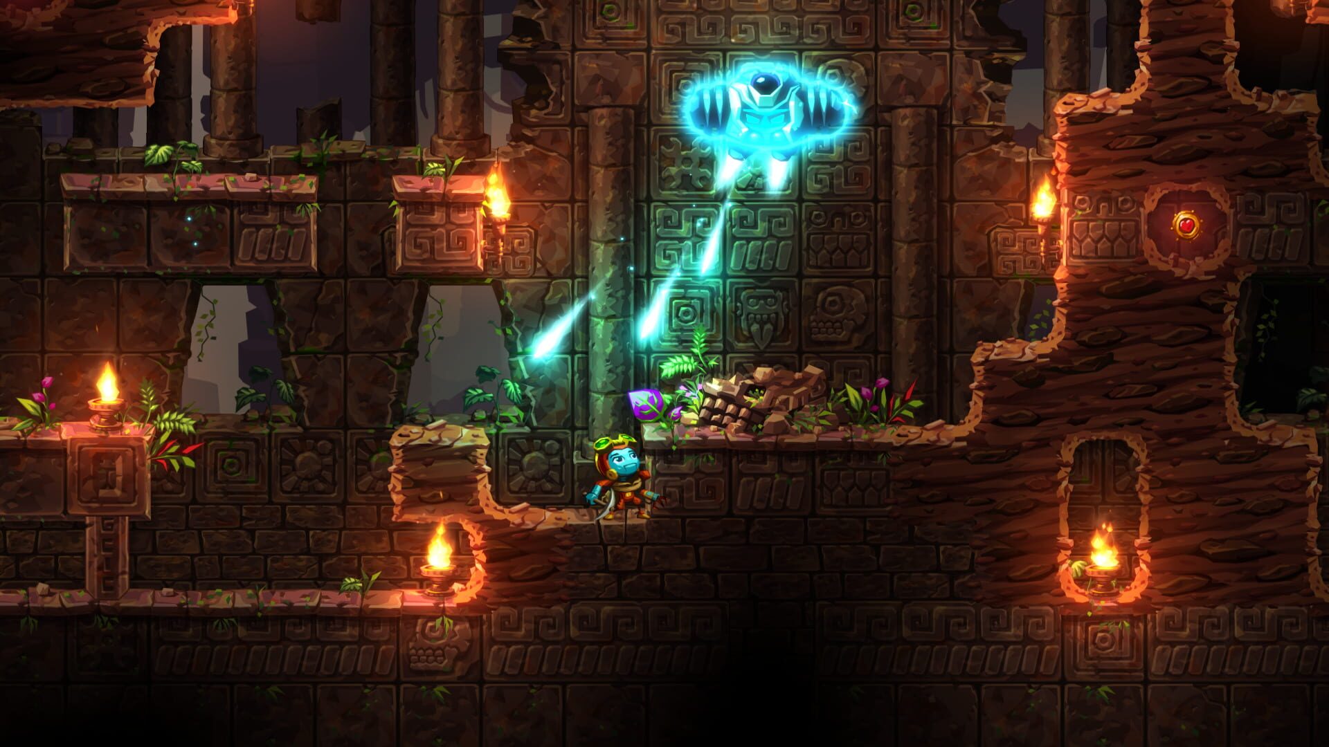 Screenshot for SteamWorld Dig 2