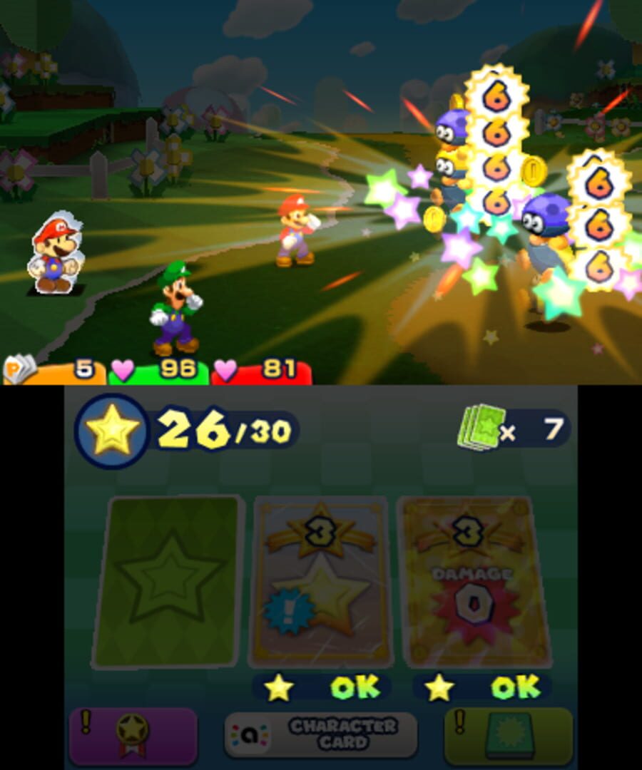 Screenshot for Mario & Luigi: Paper Jam