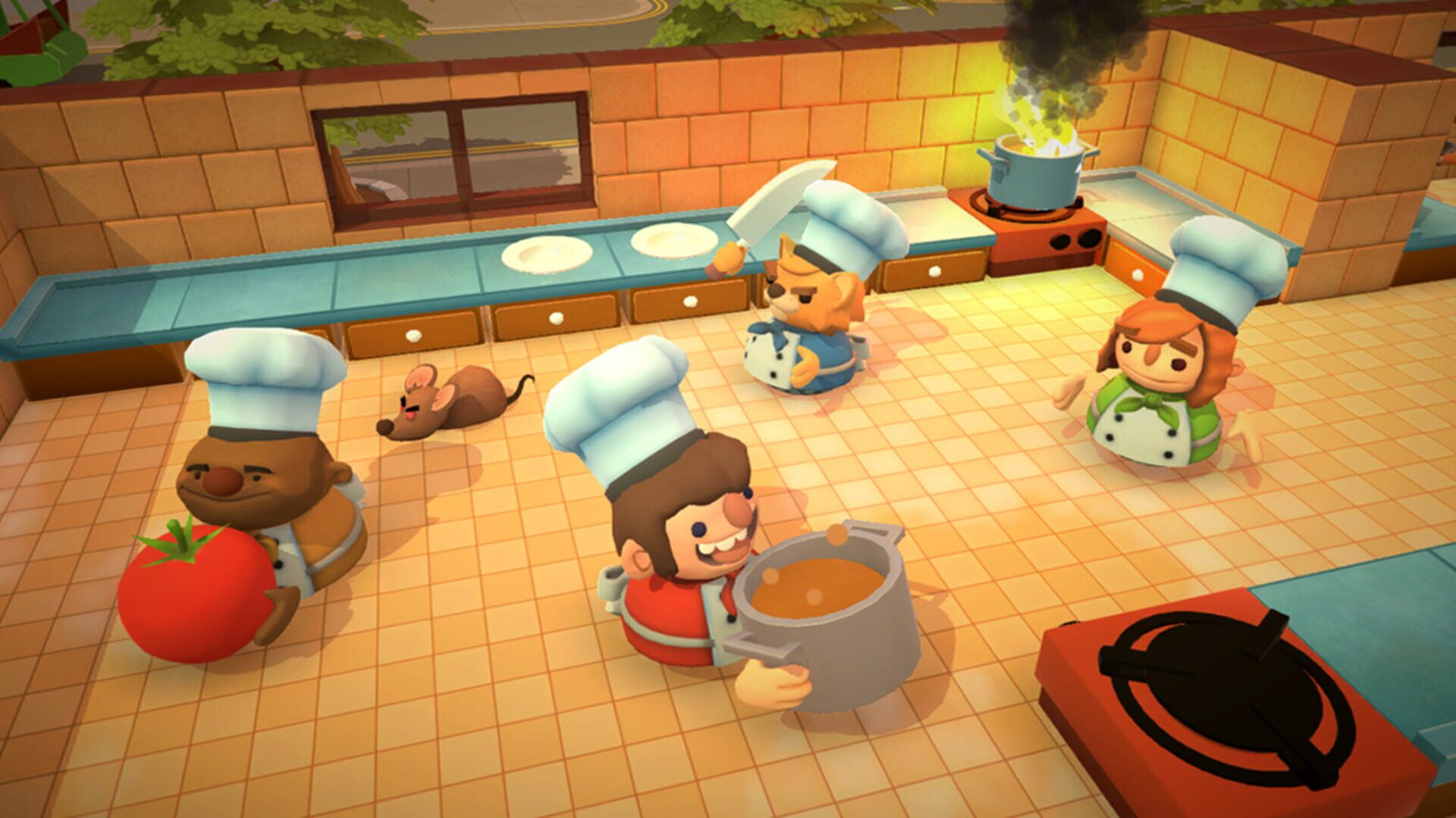 Screenshot for Overcooked!