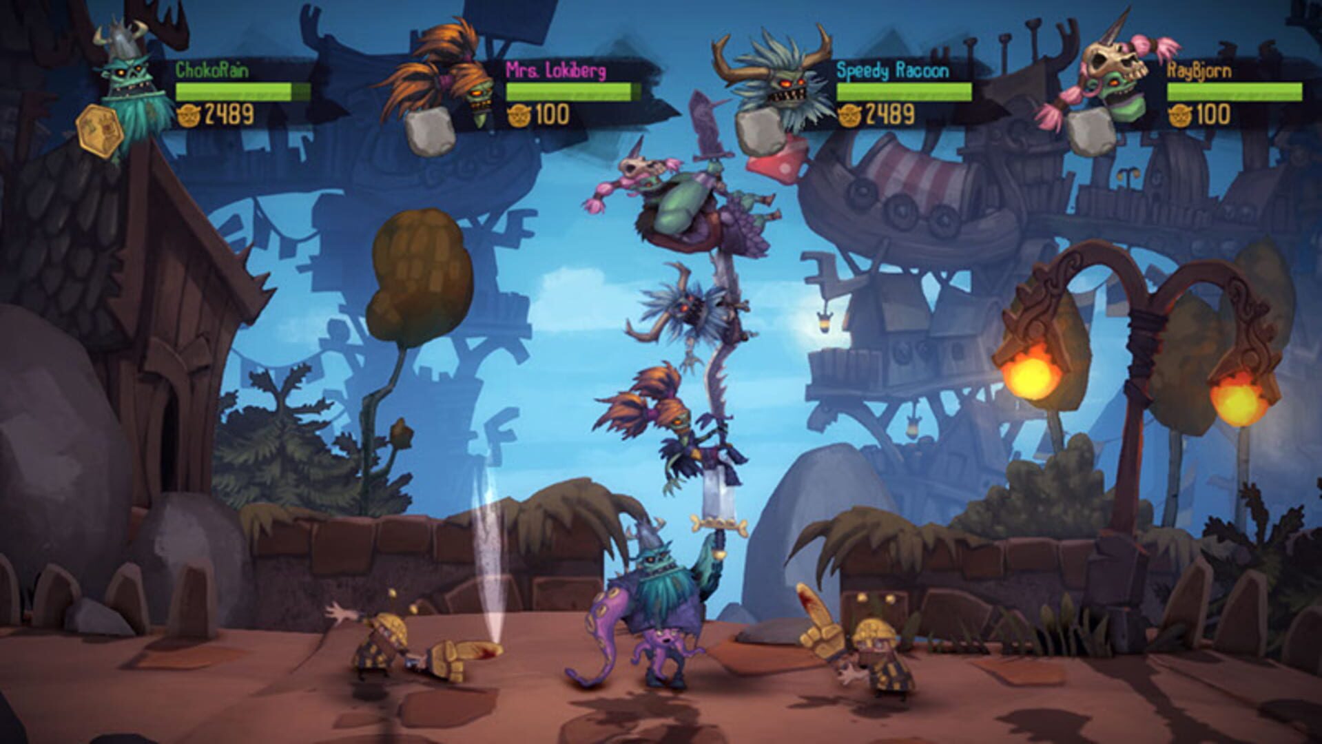 Screenshot for Zombie Vikings