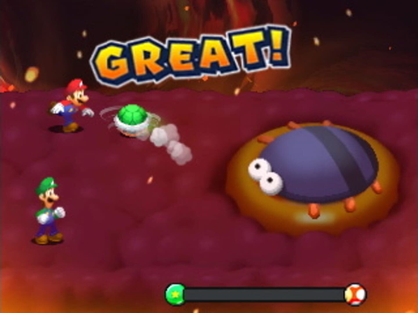 Screenshot for Mario & Luigi: Bowser's Inside Story + Bowser Jr.'s Journey