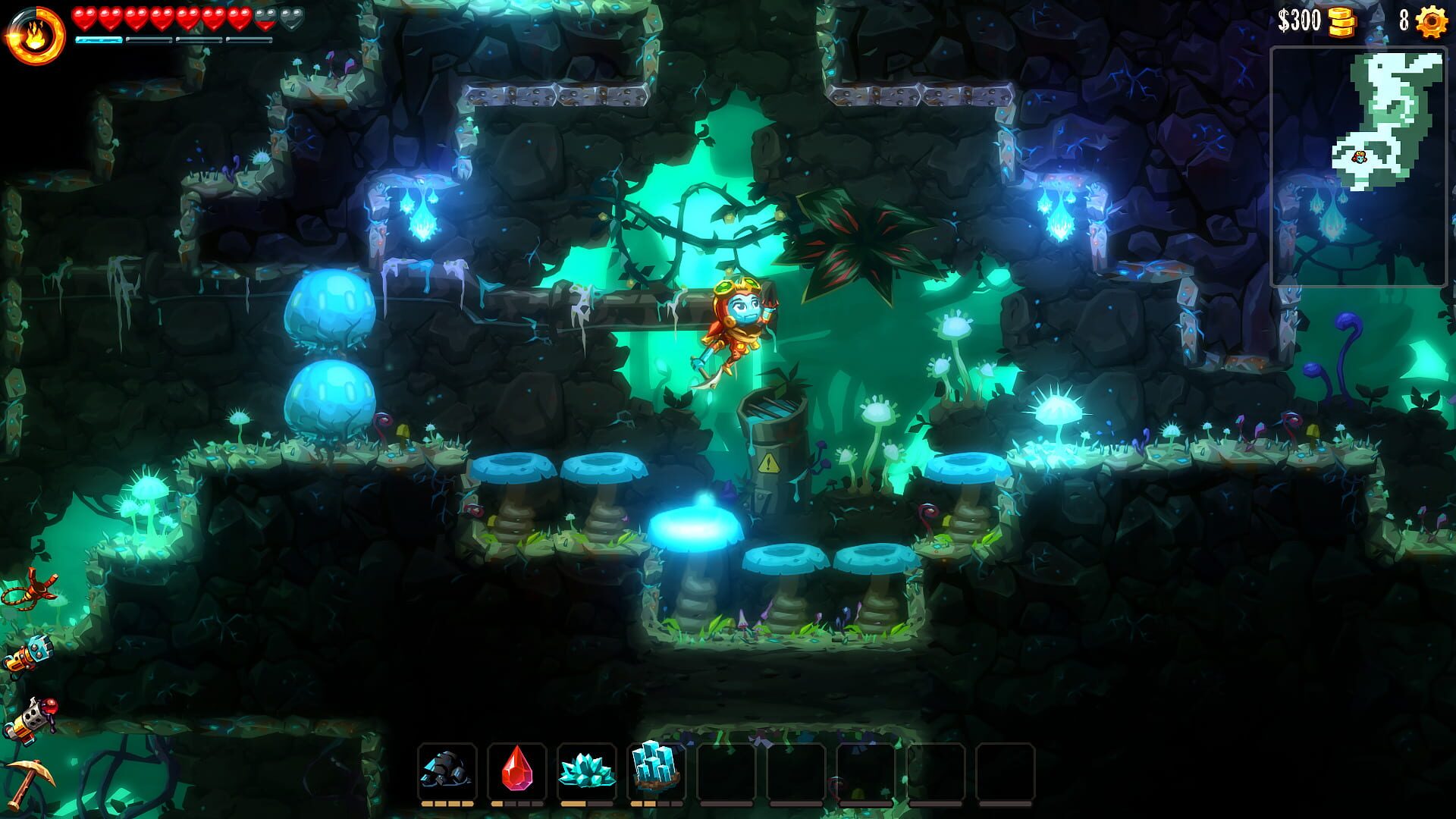 Screenshot for SteamWorld Dig 2