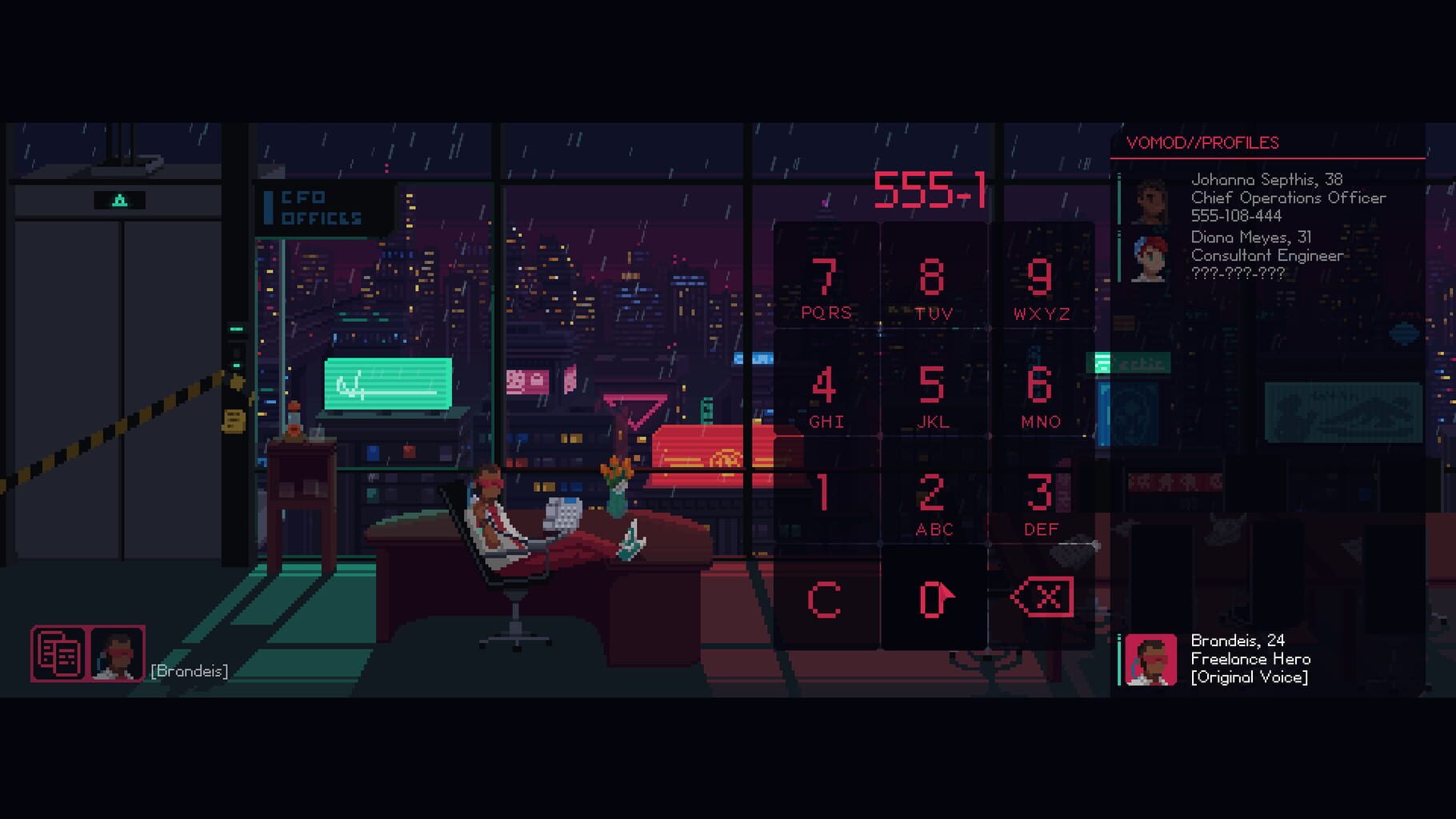 Screenshot for The Red Strings Club