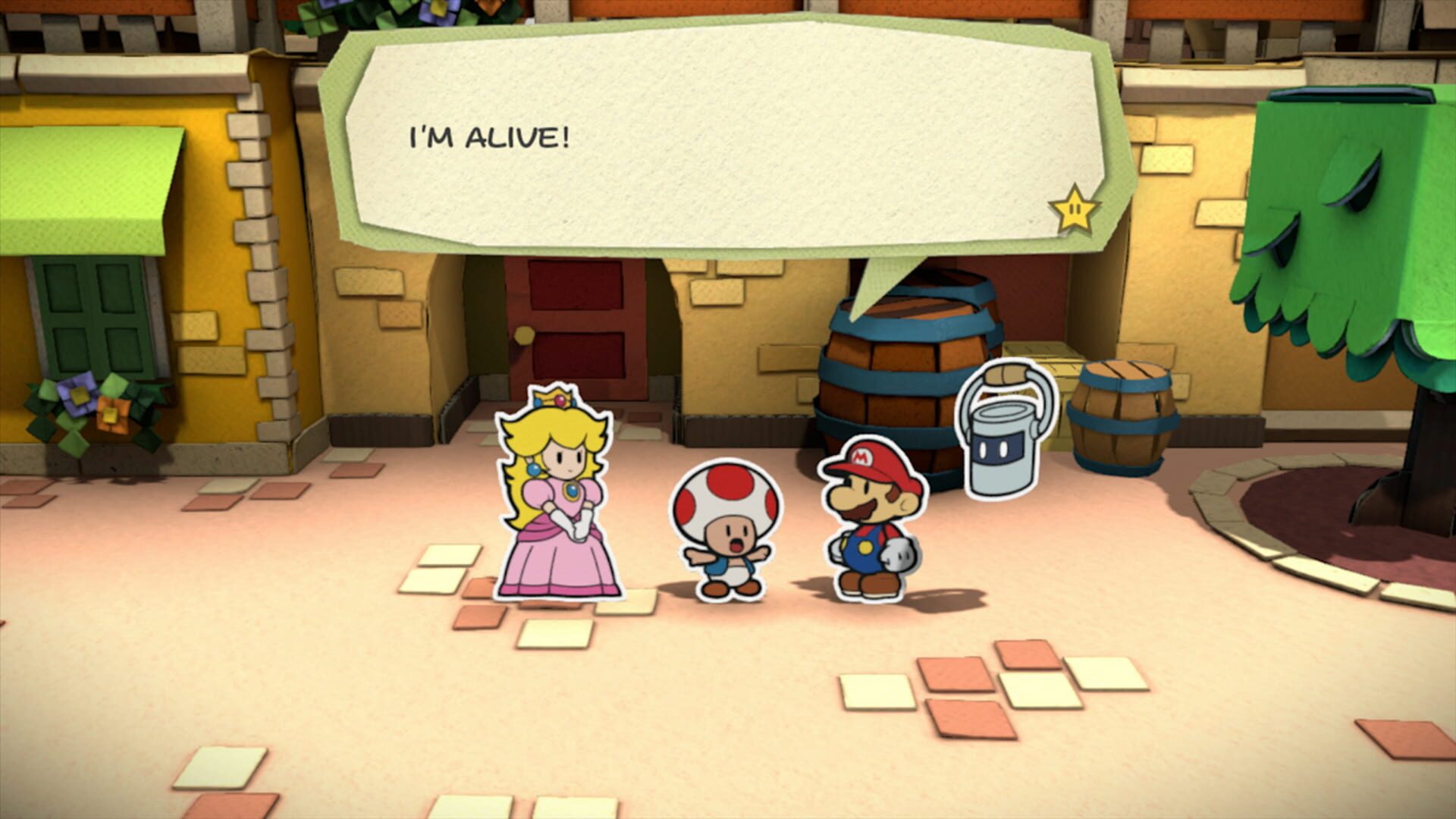 Screenshot for Paper Mario: Color Splash