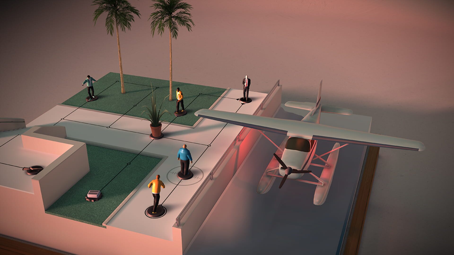 Screenshot for Hitman Go: Definitive Edition