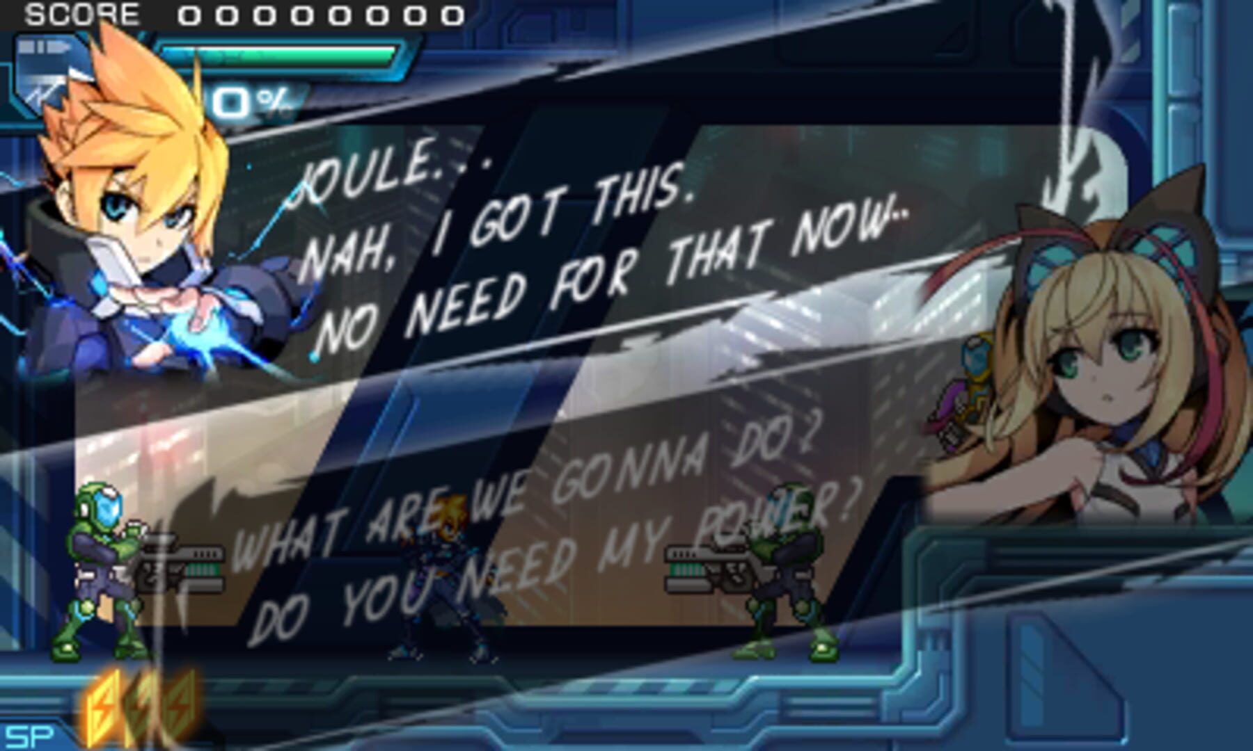 Screenshot for Azure Striker Gunvolt 2