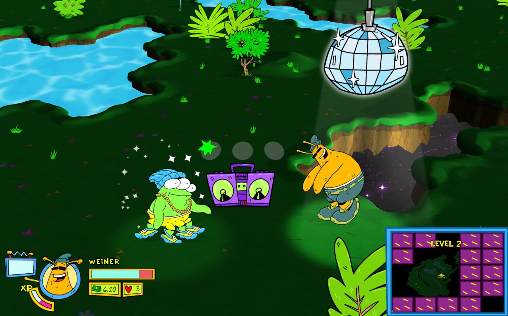 Screenshot for ToeJam & Earl: Back in the Groove