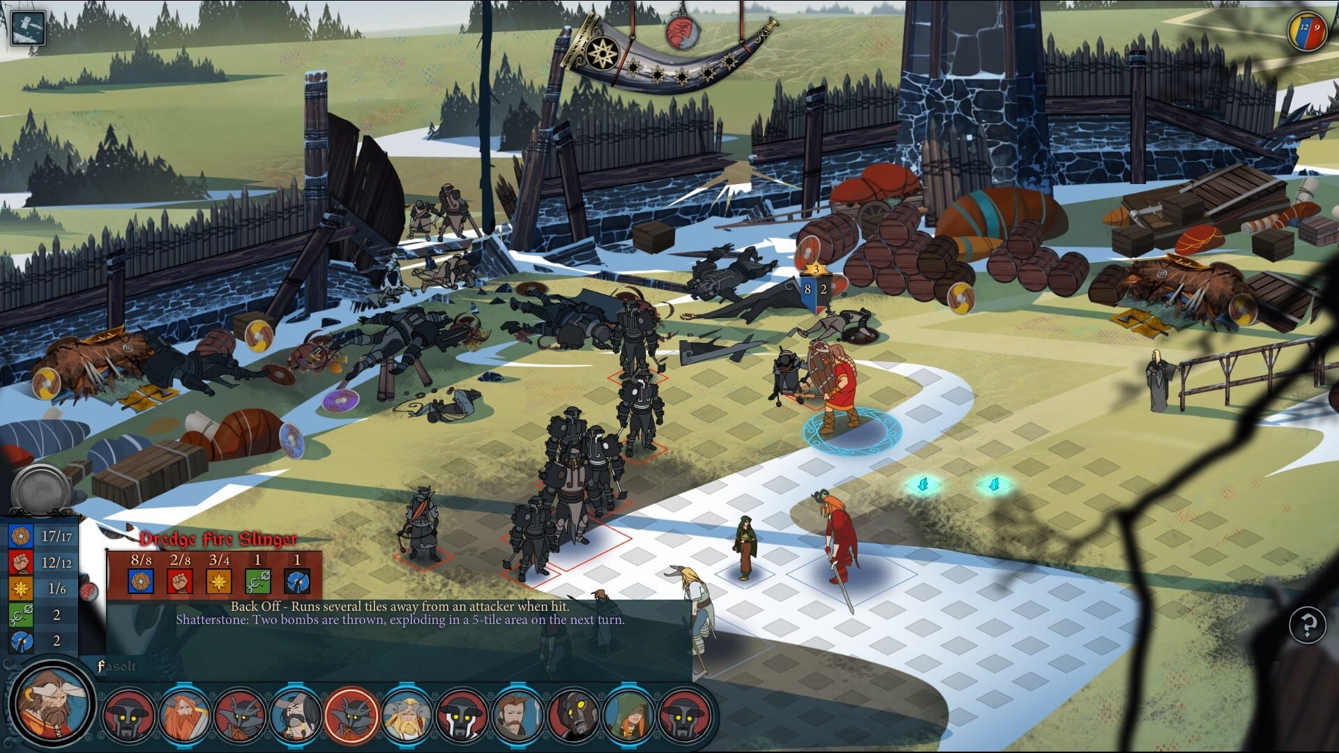 Screenshot for The Banner Saga 2