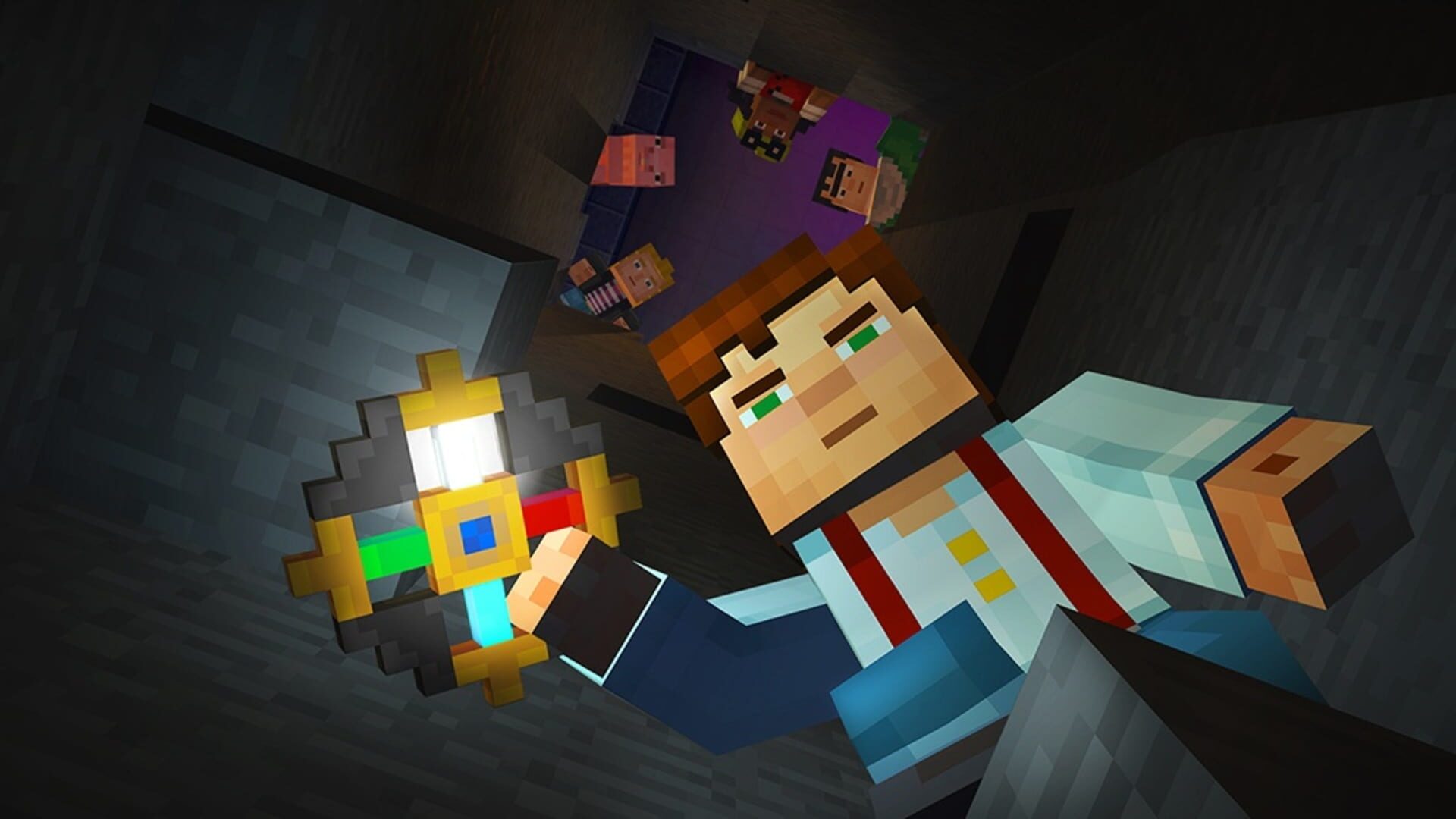 Screenshot for Minecraft: Story Mode - Episode 3: The Last Place You Look