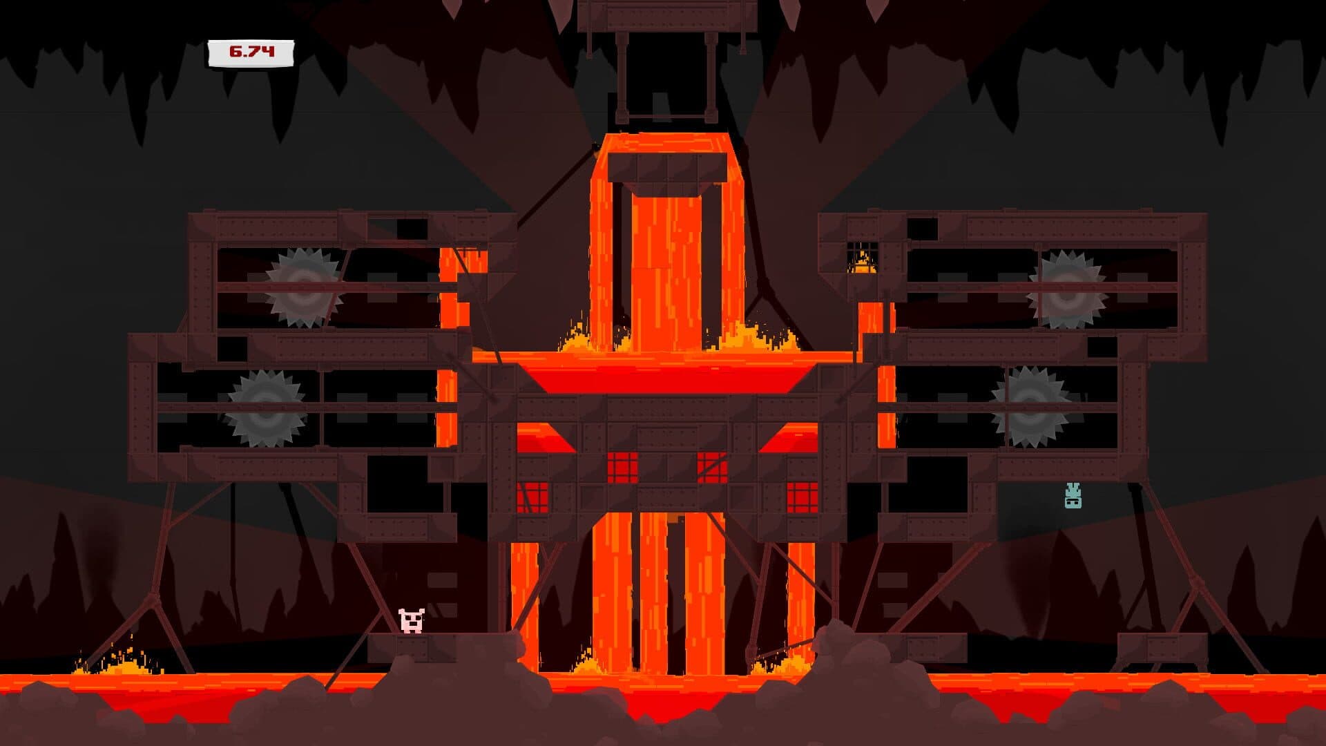 Screenshot for Super Meat Boy