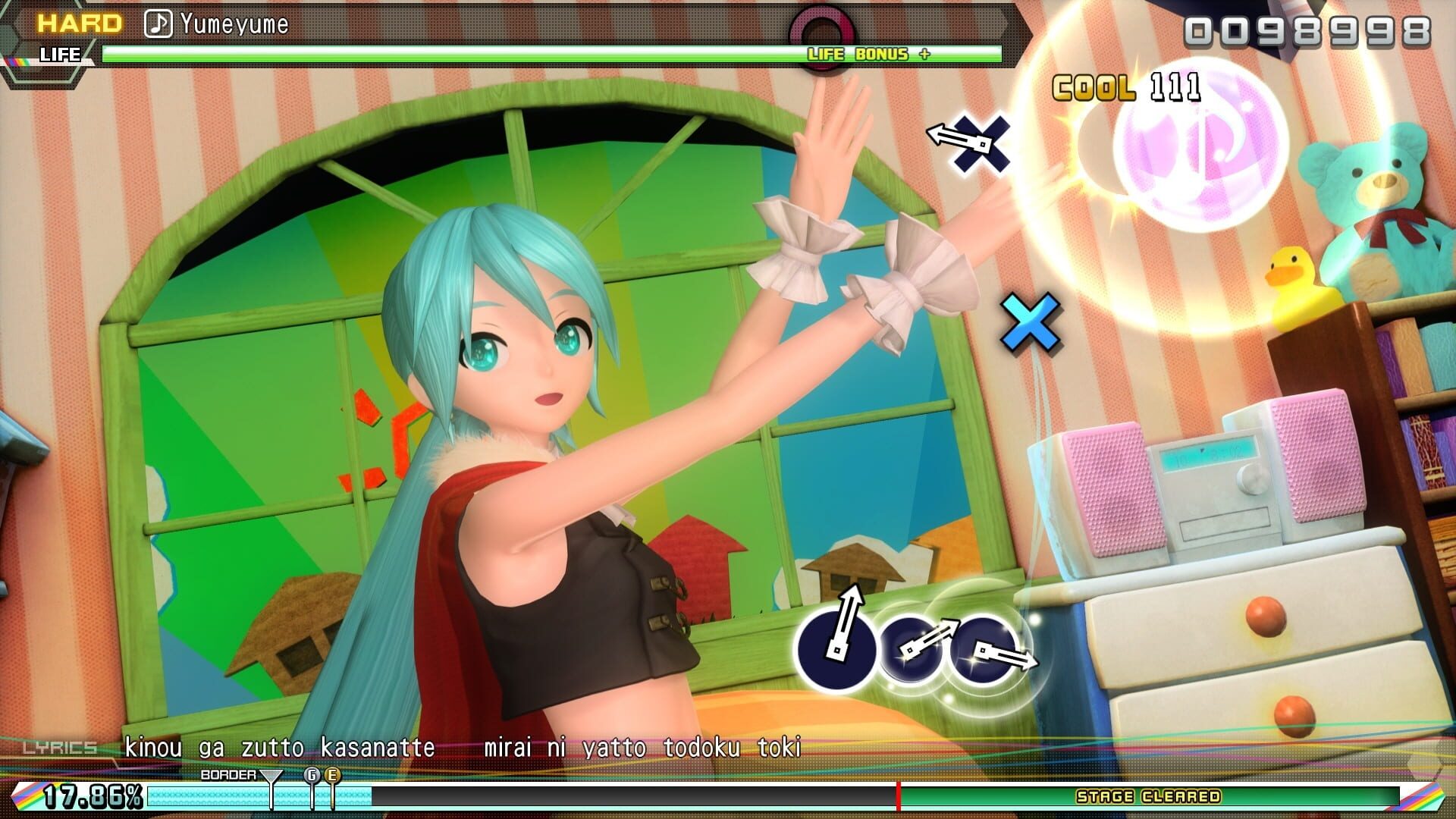 Screenshot for Hatsune Miku: Project Diva Future Tone