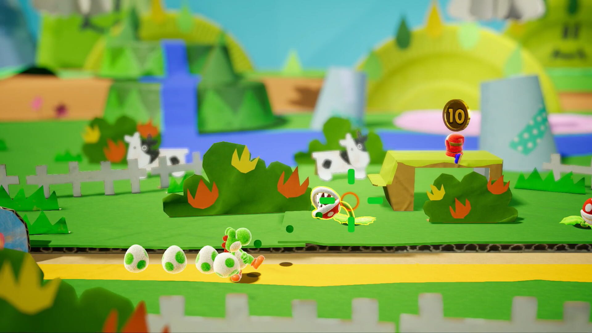 Screenshot for Yoshi's Crafted World