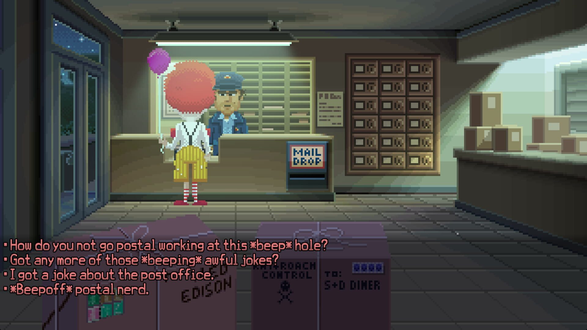 Screenshot for Thimbleweed Park