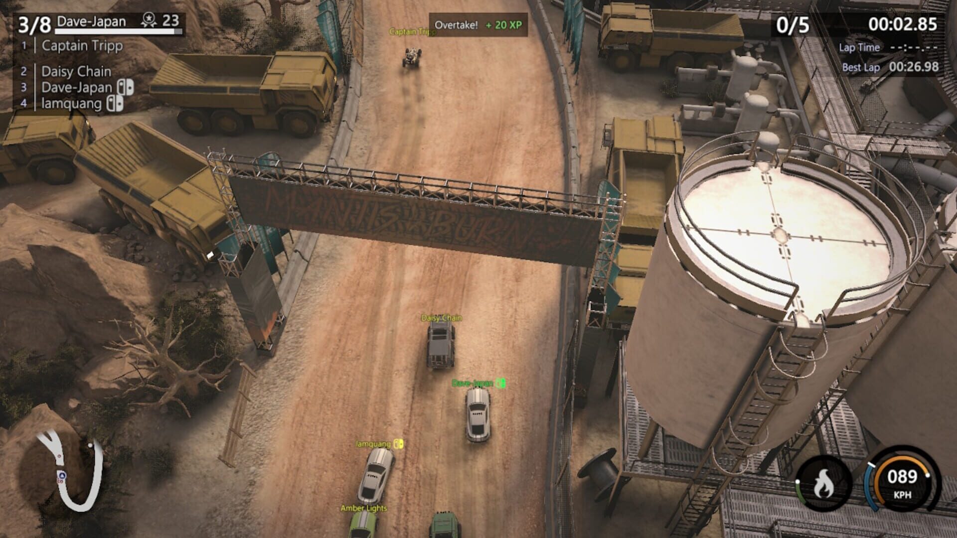 Screenshot for Mantis Burn Racing