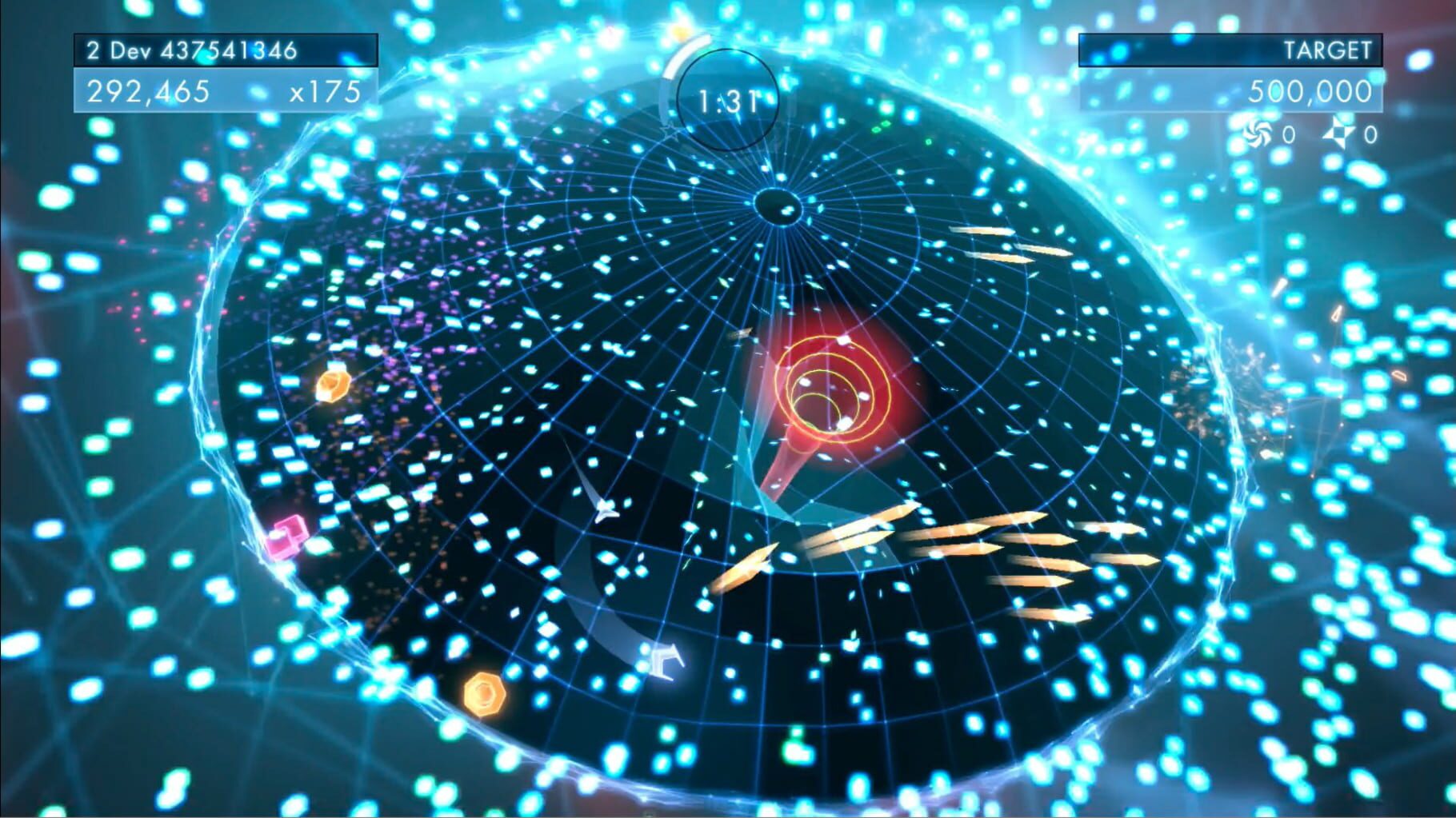 Screenshot for Geometry Wars 3: Dimensions