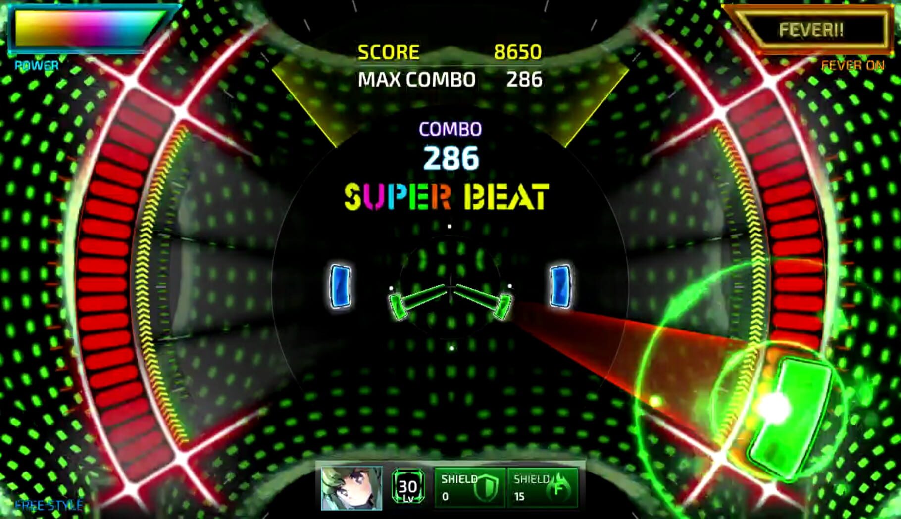 Screenshot for Superbeat: Xonic